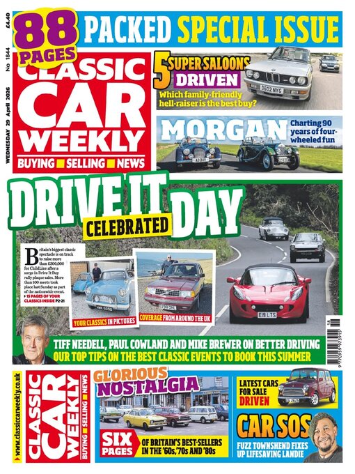 Cover image for Classic Car Weekly